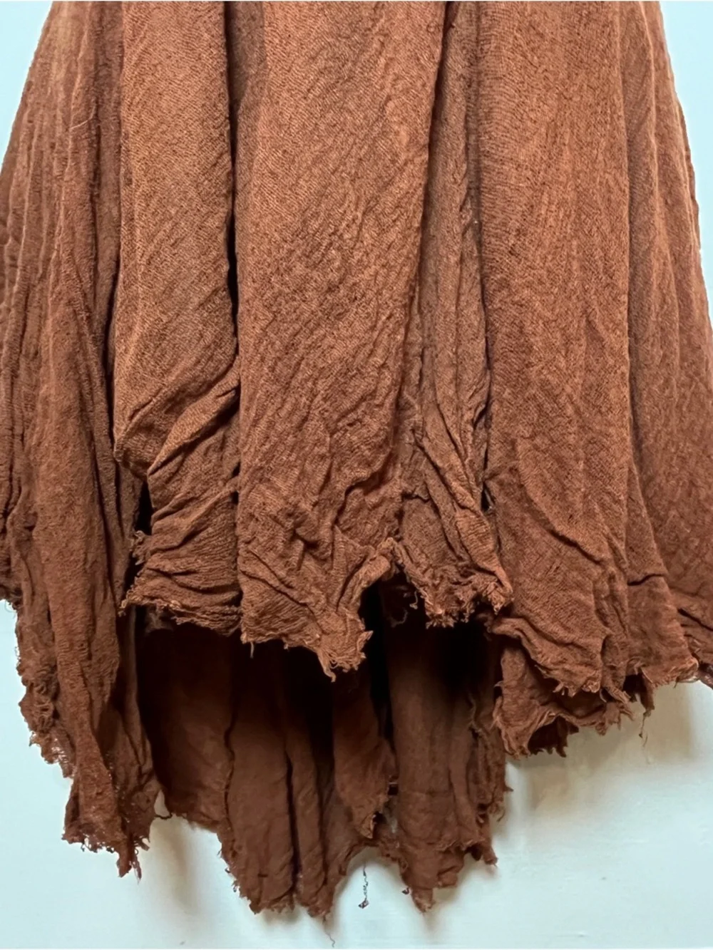 Free People Cutout Sundress Open Tie Back Beach Bohemian Festival Small - Picture 7 of 12